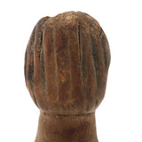 Wonderful Old Carved Figure, Presumed Very Early Bedpost Doll