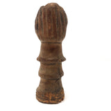 Wonderful Old Carved Figure, Presumed Very Early Bedpost Doll