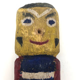 Hand-carved Polychrome Vintage Wooden Kachina Doll