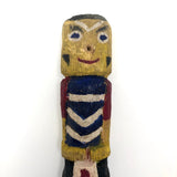 Hand-carved Polychrome Vintage Wooden Kachina Doll