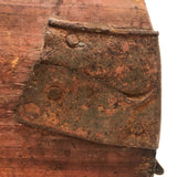 Beautiful Old Farrier's Box with Iron Corner Reinforcements