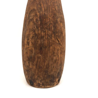 Hand-carved Old Pine Weighted Pin (Knock Down? or Juggling Pin?)