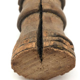 Wonderful Old Carved Figure, Presumed Very Early Bedpost Doll