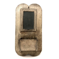Fabulous 1905 Signed Hanging Match Holder with Striking Paper