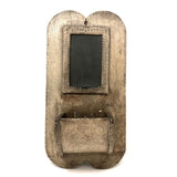 Fabulous 1905 Signed Hanging Match Holder with Striking Paper