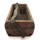 Beautiful Old Farrier's Box with Iron Corner Reinforcements