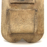 Fabulous 1905 Signed Hanging Match Holder with Striking Paper