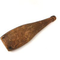 Hand-carved Old Pine Weighted Pin (Knock Down? or Juggling Pin?)