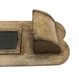 Fabulous 1905 Signed Hanging Match Holder with Striking Paper