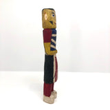 Hand-carved Polychrome Vintage Wooden Kachina Doll