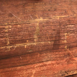 Beautiful Old Farrier's Box with Iron Corner Reinforcements