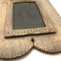 Fabulous 1905 Signed Hanging Match Holder with Striking Paper