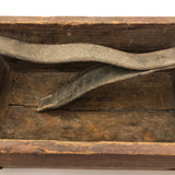 Beautiful Old Farrier's Box with Iron Corner Reinforcements