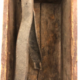 Beautiful Old Farrier's Box with Iron Corner Reinforcements