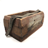 Beautiful Old Farrier's Box with Iron Corner Reinforcements