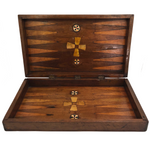 Bone Inlay Beautiful Handmade Wooden Backgammon Board