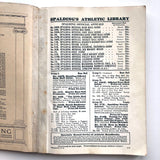 Spalding's Athletic Library 1929 Boxing Illustrated Instruction Guide