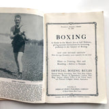 Spalding's Athletic Library 1929 Boxing Illustrated Instruction Guide