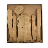 C.H. Stoelting, Chicago, Wooden Manikin Test Puzzle