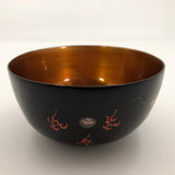 Chinese Foochow Lacquer Bowl With Goldfish and Dragon