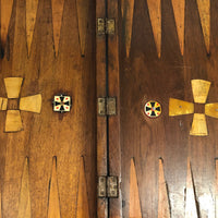 Bone Inlay Beautiful Handmade Wooden Backgammon Board