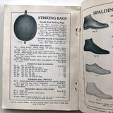 Spalding's Athletic Library 1929 Boxing Illustrated Instruction Guide