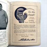 Spalding's Athletic Library 1929 Boxing Illustrated Instruction Guide