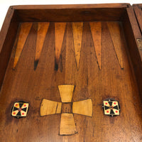 Bone Inlay Beautiful Handmade Wooden Backgammon Board