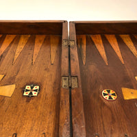 Bone Inlay Beautiful Handmade Wooden Backgammon Board