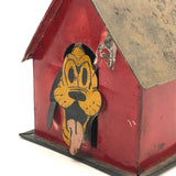 Early Hand-painted Goofy Tin Coin Bank