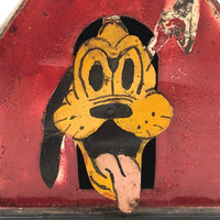 Early Hand-painted Goofy Tin Coin Bank
