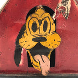 Early Hand-painted Goofy Tin Coin Bank
