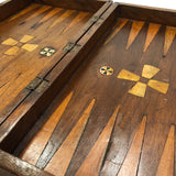 Bone Inlay Beautiful Handmade Wooden Backgammon Board