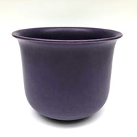 Matte Blue Glazed German Ceramic Planter