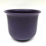 Matte Blue Glazed German Ceramic Planter