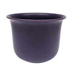 Matte Blue Glazed German Ceramic Planter