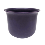 Matte Blue Glazed German Ceramic Planter