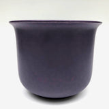 Matte Blue Glazed German Ceramic Planter