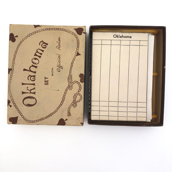 Vintage Oklahoma Card Game critical EYE Finds