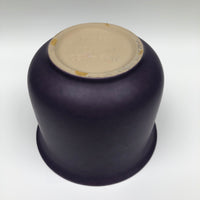 Matte Blue Glazed German Ceramic Planter