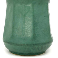 Lovely Matte Green Glazed Early Zanesville Arts and Crafts Vase