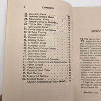 Fifty Social Evenings by Annie E. Smiley - First Edition, 1894