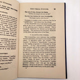 Fifty Social Evenings by Annie E. Smiley - First Edition, 1894