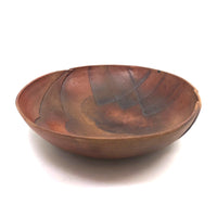 Large Clouds and Mountains, Beautiful Studio Pottery Bowl Signed R. Shannen
