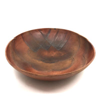 Large Clouds and Mountains, Beautiful Studio Pottery Bowl Signed R. Shannen