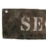 Antique SECONDS Stencil