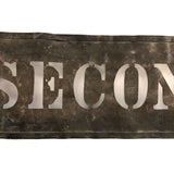 Antique SECONDS Stencil