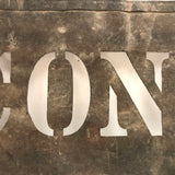 Antique SECONDS Stencil