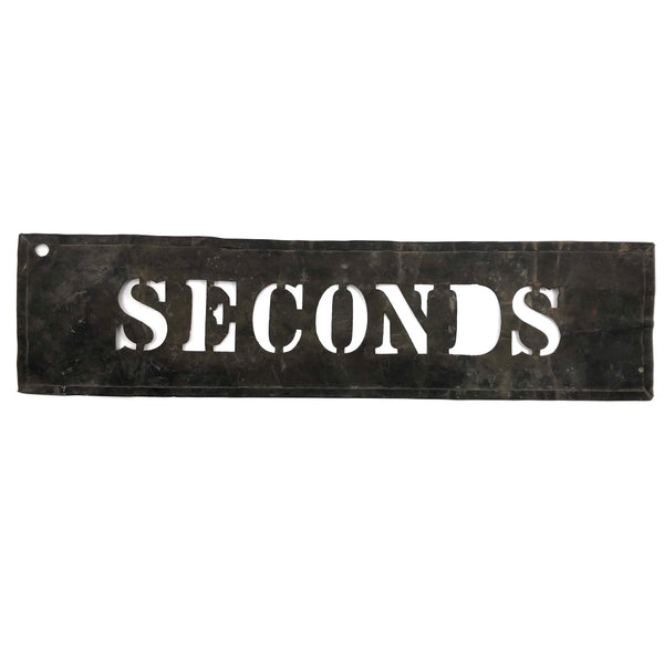 Antique SECONDS Stencil
