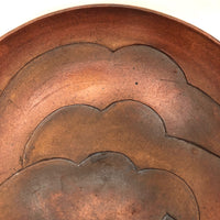 Large Clouds and Mountains, Beautiful Studio Pottery Bowl Signed R. Shannen